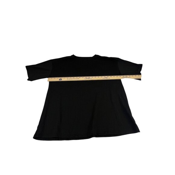 Shein Enjoy Life In The Nature Graphic Tee Black Short Sleeve M Casual Loose Fit - Picture 4 of 8